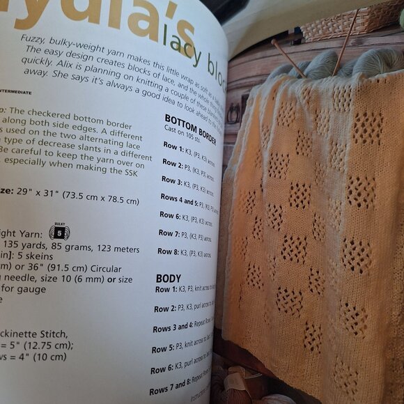 2 Knit Along With Debbie Macomber Book Lot Cedar Cove & Shop on Blossom Street - Picture 6 of 10